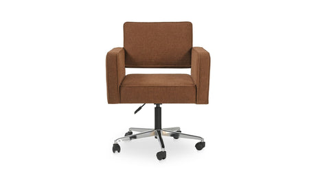 Harris Office Chair Burgundy by Moe's Home at Eve Furniture
