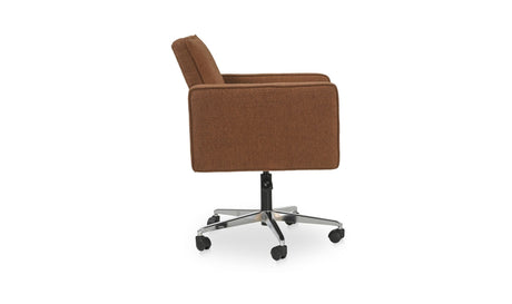 Harris Office Chair Burgundy by Moe's Home at Eve Furniture