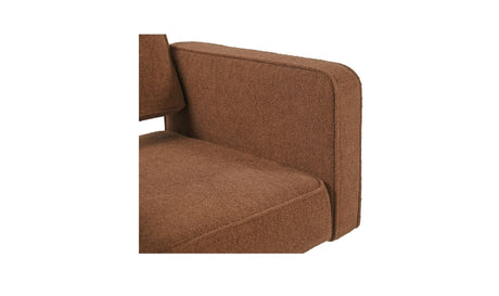 Harris Office Chair Burgundy by Moe's Home at Eve Furniture