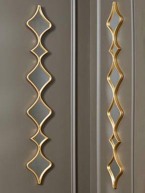 Harriswood Gold Finish Accent Mirror Set (Set of 2) by Ashley at Eve Furniture
