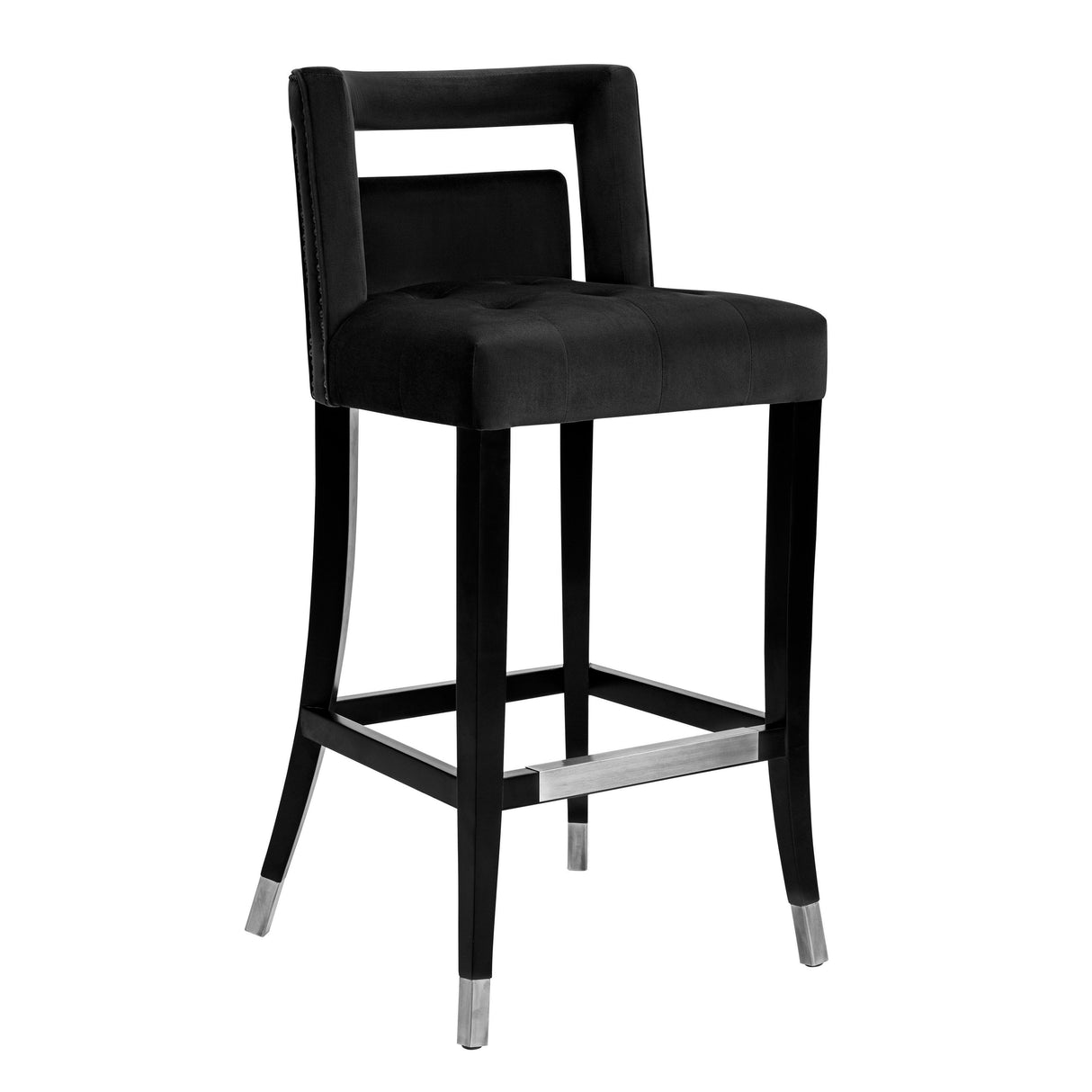 Hart Velvet Stool by TOV Furniture at Eve Furniture