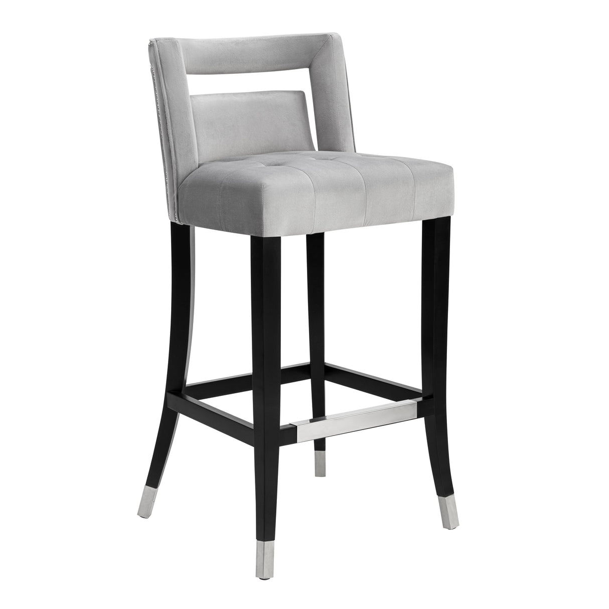 Hart Velvet Stool by TOV Furniture at Eve Furniture
