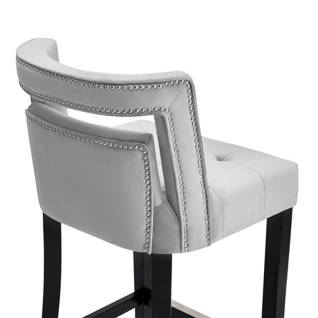 Hart Velvet Stool by TOV Furniture at Eve Furniture