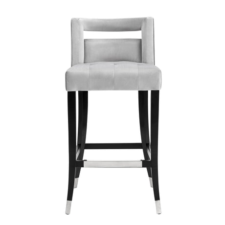 Hart Velvet Stool by TOV Furniture at Eve Furniture