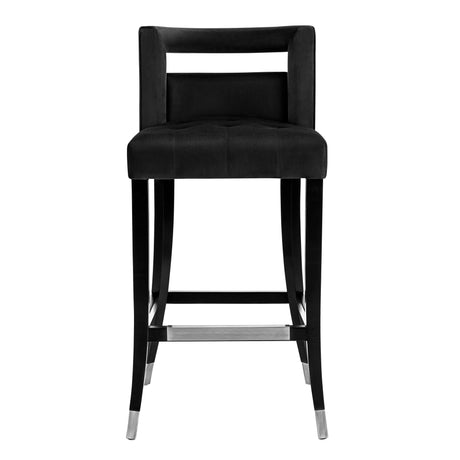 Hart Velvet Stool by TOV Furniture at Eve Furniture