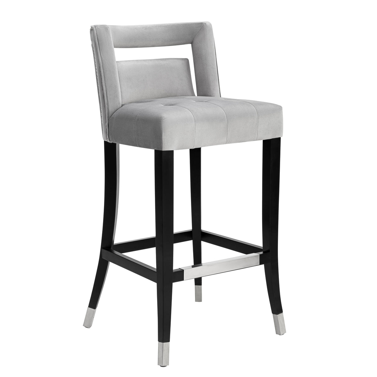 Hart Velvet Stool by TOV Furniture at Eve Furniture