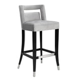 Hart Velvet Stool by TOV Furniture at Eve Furniture