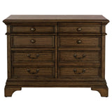 Hartshill 5-Drawer File Cabinet Burnished Oak