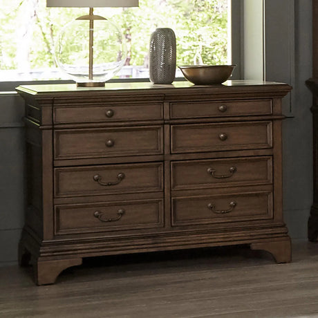Hartshill Burnished Oak 5-Drawer File Cabinet by Coaster at Eve Furniture