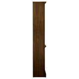 Hartshill Burnished Oak 5-Shelf Bookcase by Coaster at Eve Furniture