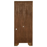 Hartshill Burnished Oak 5-Shelf Bookcase by Coaster at Eve Furniture