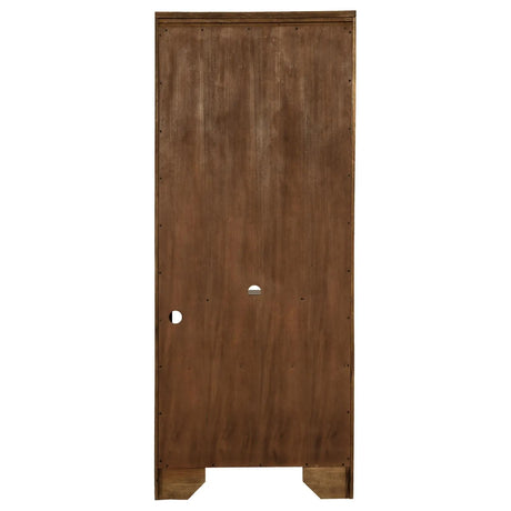 Hartshill Burnished Oak 5-Shelf Bookcase by Coaster at Eve Furniture