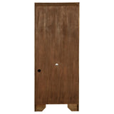 Hartshill Burnished Oak Bookcase with Cabinet by Coaster at Eve Furniture