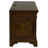 Hartshill Burnished Oak Credenza with Power Outlet by Coaster at Eve Furniture