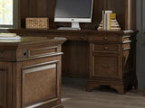 Hartshill Burnished Oak Credenza with Power Outlet