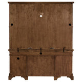Hartshill Burnished Oak Credenza with Hutch by Coaster at Eve Furniture