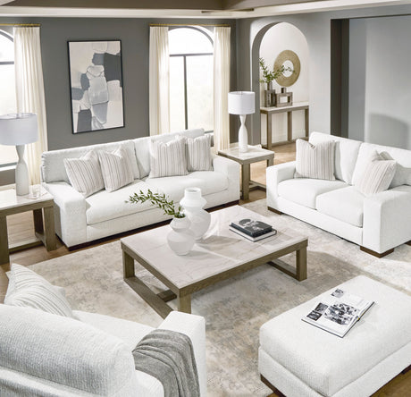 Hartside Frosted Living Room Set by Ashley at Eve Furniture