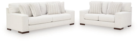 Hartside Frosted Living Room Set by Ashley at Eve Furniture