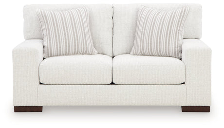 Hartside Frosted Loveseat by Ashley at Eve Furniture