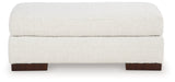 Hartside Frosted Ottoman by Ashley at Eve Furniture