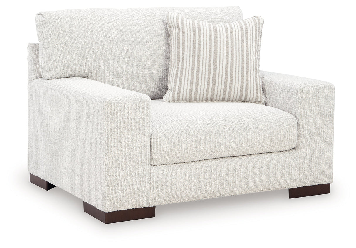 Hartside Frosted Oversized Chair by Ashley at Eve Furniture