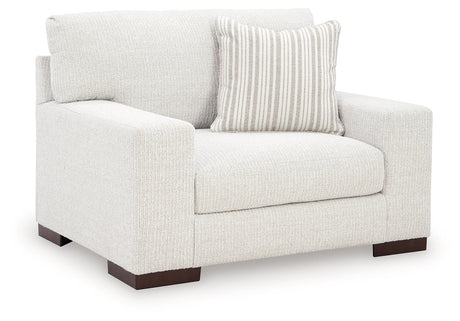Hartside Frosted Oversized Chair by Ashley at Eve Furniture