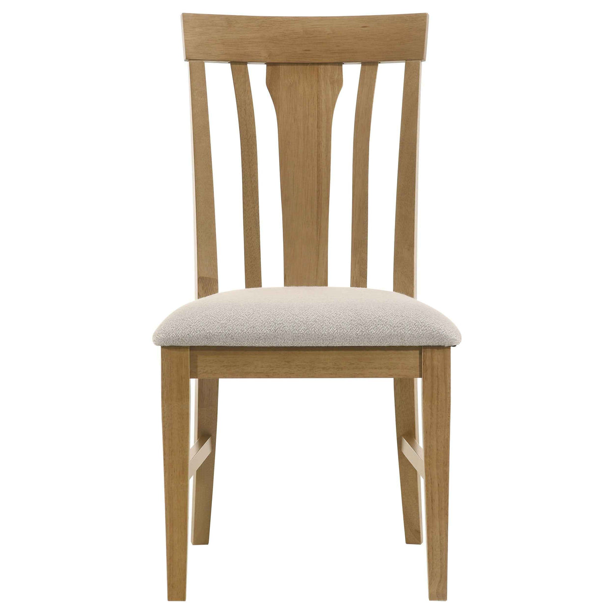 Hartville Natural Light Brown 5-piece Round Dining Table Set by Coaster at Eve Furniture