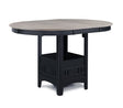 Hartwell Brown Counter Height Dining Table by Crown Mark at Eve Furniture
