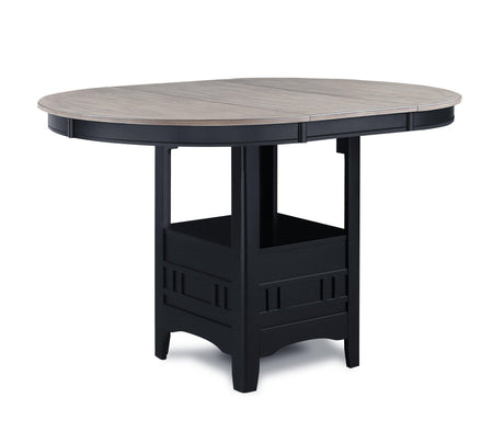 Hartwell Brown Counter Height Dining Table by Crown Mark at Eve Furniture
