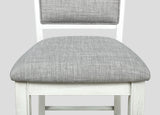 Hartwell Chalk Gray Counter Height Chair, Set of 2 by Crown Mark at Eve Furniture