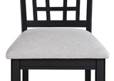 Hartwell Light Gray Counter Height Dining Chair, Set of 2 by Crown Mark at Eve Furniture