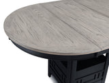 Hartwell Light Gray Counter Height Dining Set by Crown Mark at Eve Furniture
