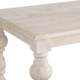 Harvest White/Tan Dining Table by Crestview at Eve Furniture