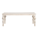 Harvest White/Tan Dining Table by Crestview at Eve Furniture