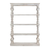 Harvest White/Tan Etagere by Crestview at Eve Furniture