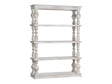 Harvest White/Tan Etagere by Crestview at Eve Furniture