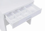 Harvey White 2-Piece Vanity Set with Lift-Top Stool by Coaster at Eve Furniture