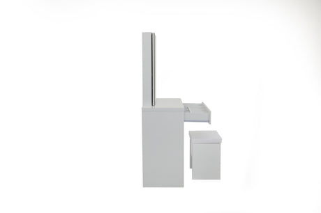 Harvey White 2-Piece Vanity Set with Lift-Top Stool by Coaster at Eve Furniture