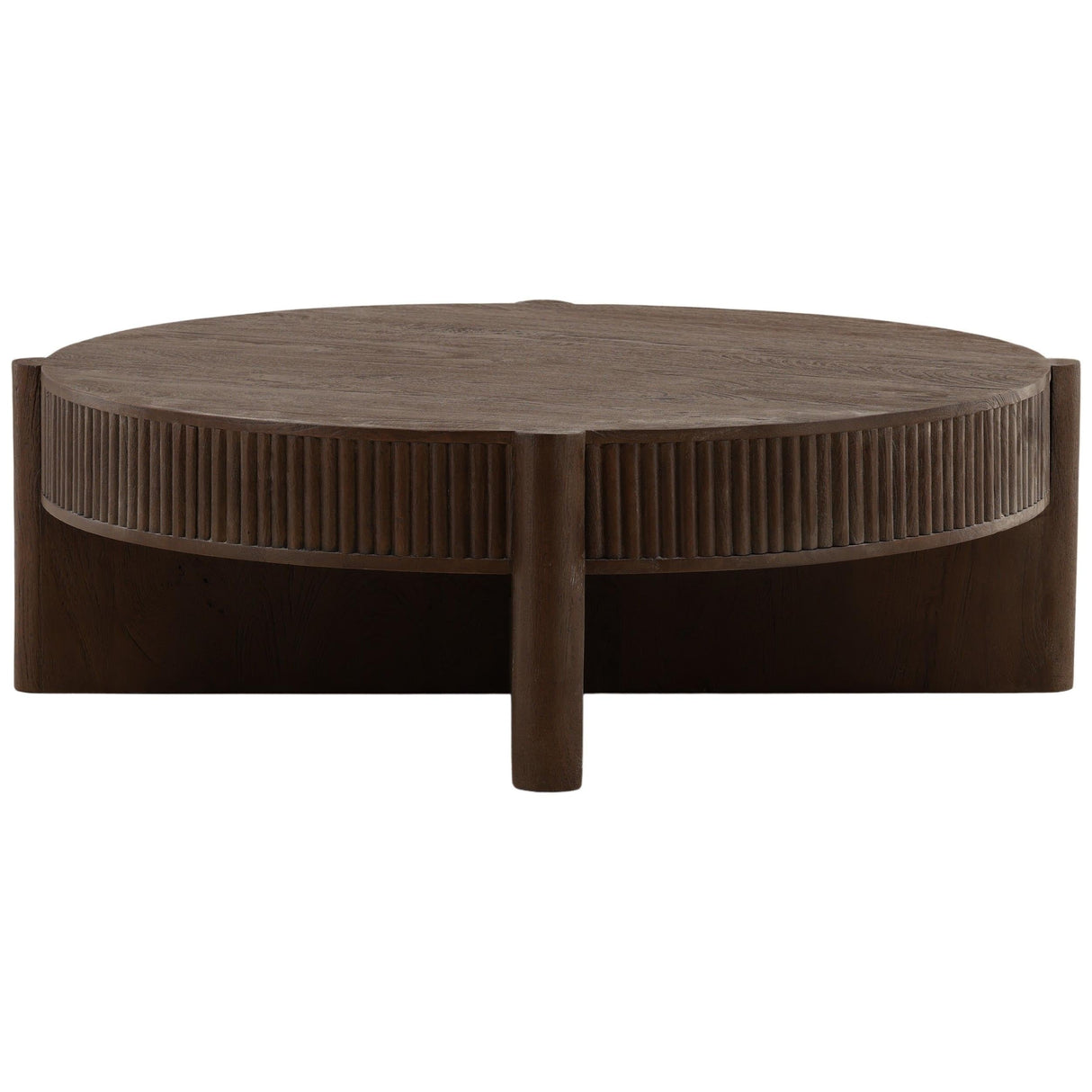 Harvin Coffee Table, Brown by Dovetail at Eve Furniture
