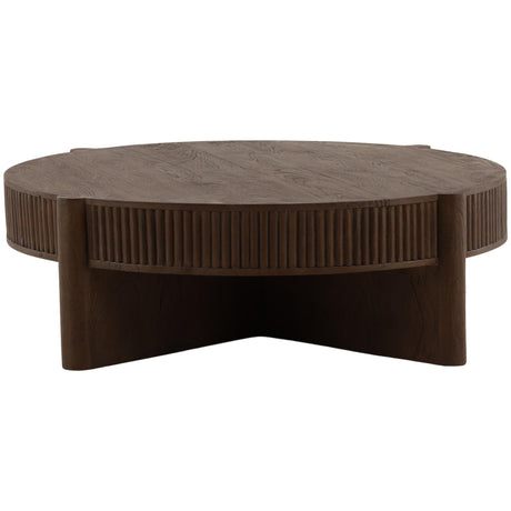 Harvin Coffee Table, Brown by Dovetail at Eve Furniture