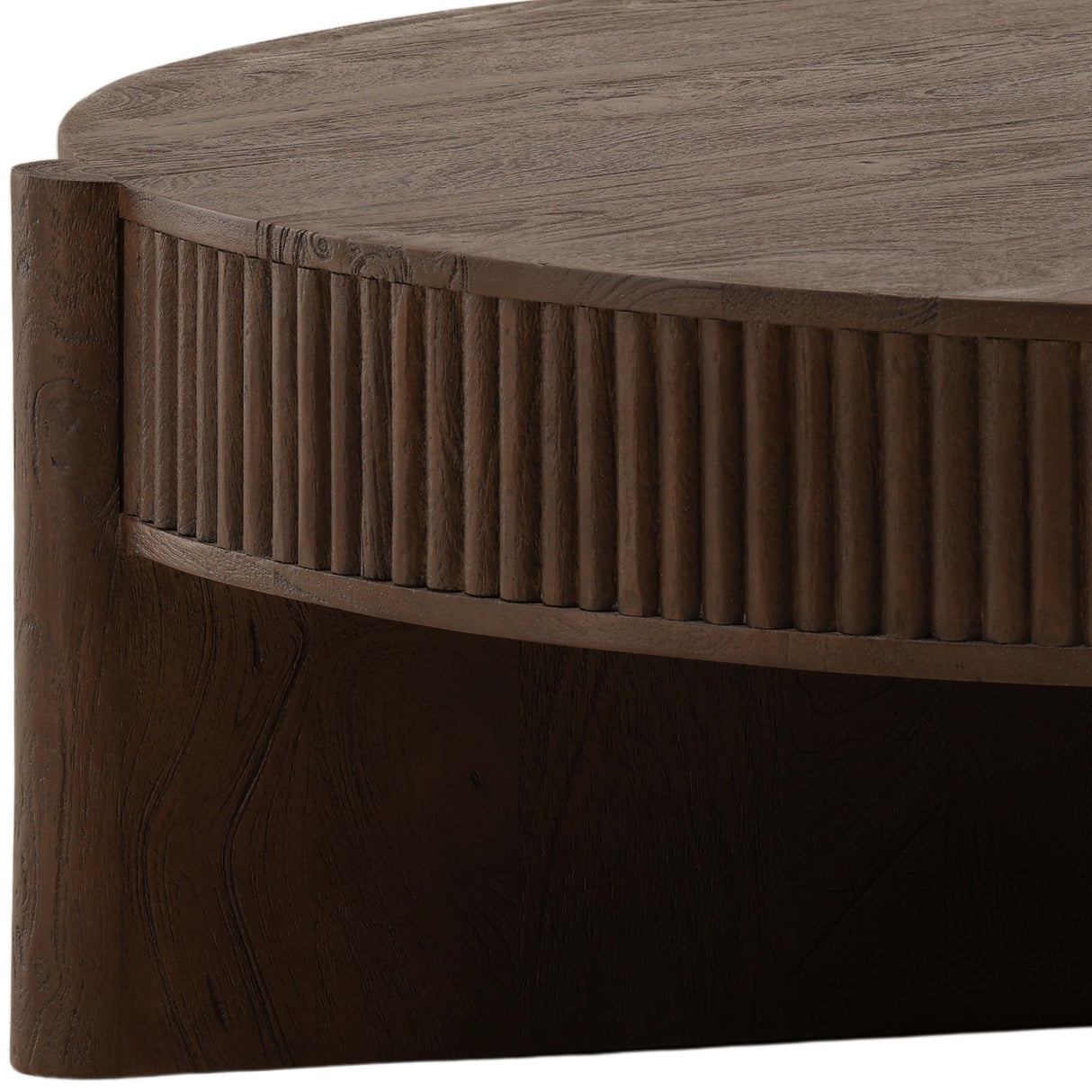 Harvin Coffee Table, Brown by Dovetail at Eve Furniture