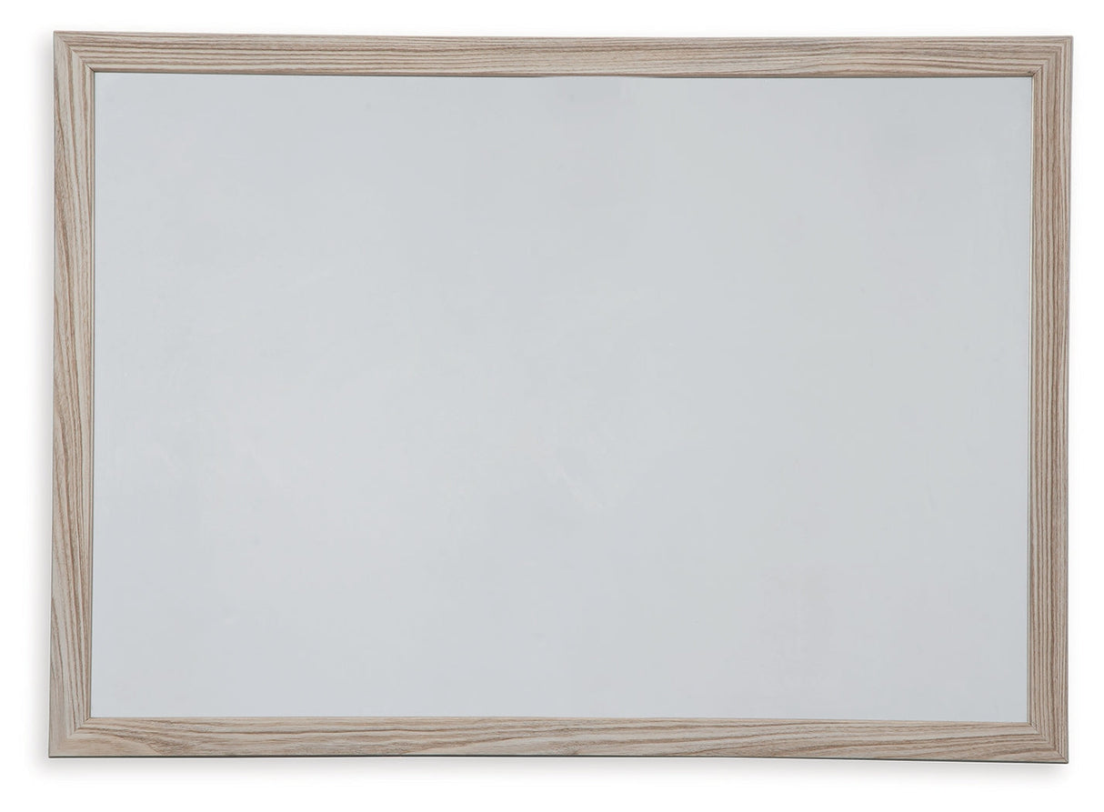 Hasbrick Tan Bedroom Mirror