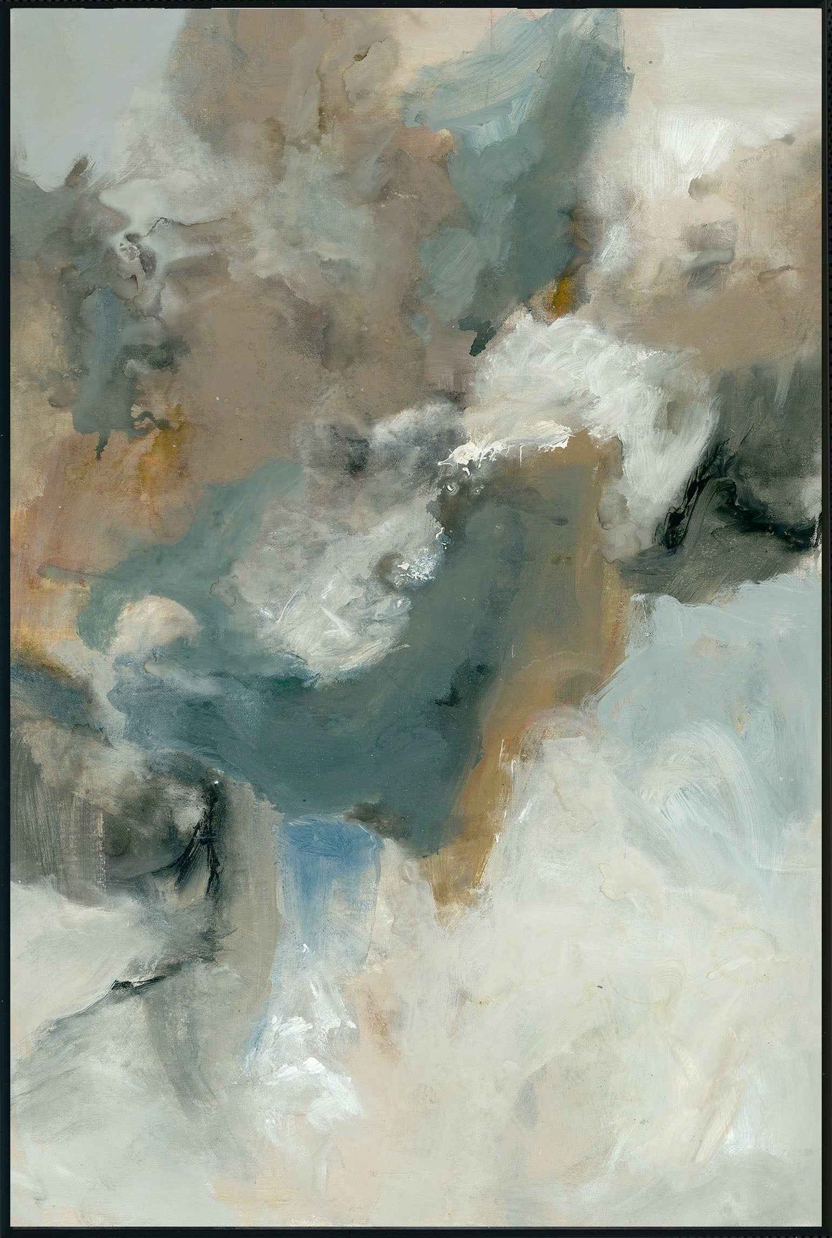 Haste Blue Painting 48x72 by Buddy Whitlock by Classic Home at Eve Furniture