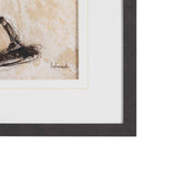 "Hat Trick" by Mercana Studio Hand-Embellished Textured Framed Artwork Matted under Glass by Mercana at Eve Furniture