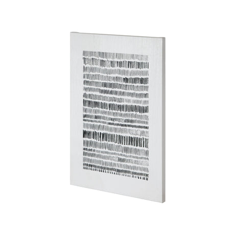 Hatches by Mercana Studio a Hand Embellished Textured Canvas by Mercana at Eve Furniture
