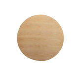 Hathaway 47.24 Round Dining Table in Nature by Manhattan Comfort at Eve Furniture