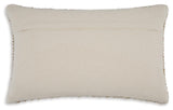 Hathby Tan/White Pillow (Set of 4) by Ashley at Eve Furniture