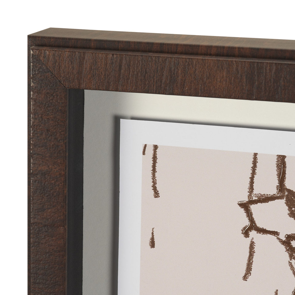 Hats & Bow Ties by Mercana Studio Hand-Embellished Framed Artwork Matted under Glass by Mercana at Eve Furniture