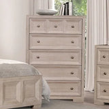 Hatton Cross Tawny 5-Piece Queen Bedroom Set (N2) by Furniture of America at Eve Furniture