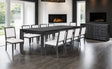 Hatton Cross Weathered Black 7-Piece Dining Room Set by Furniture of America at Eve Furniture